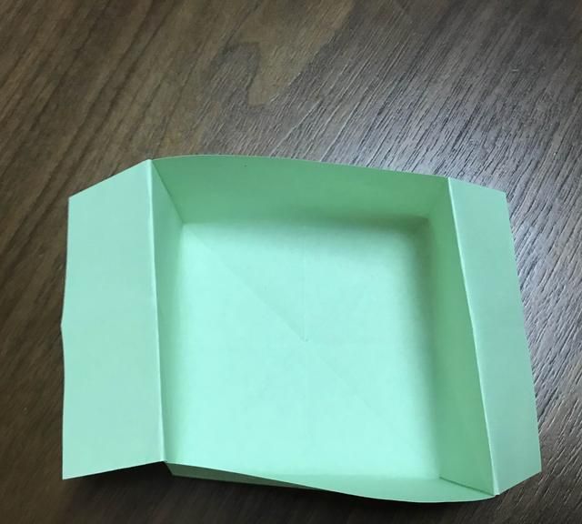 超实用的折纸垃圾盒