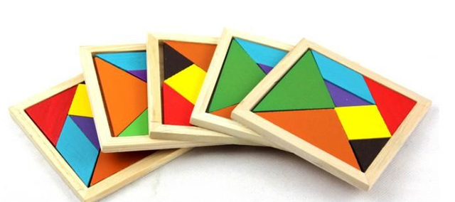 记得老祖宗的这个数学玩具么？幼儿数学启蒙很好的玩具-七巧板