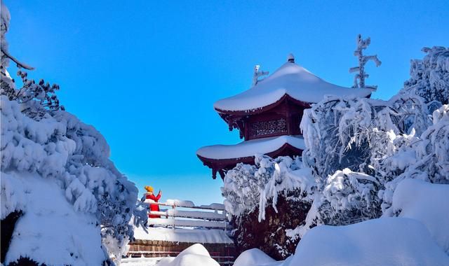 今日大雪，四川多地“青山原不老，为雪而白头”……