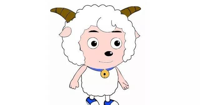 「儿童简笔画」喜羊羊简笔画，别笑我只是一只羊，咩~