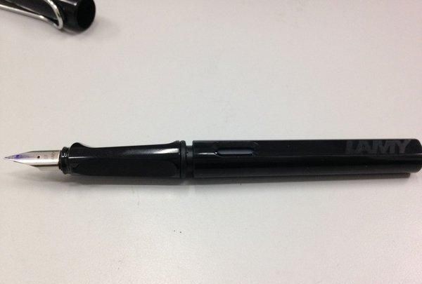 浓浓的德味，入手LAMY 凌美 safari EF 钢笔，附墨胆安装方法