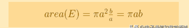 数学经典：阿基米德用一种非常直观的方法来计算椭圆的面积