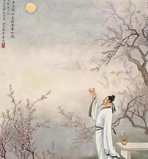 “我寄愁心与明月，随风直到夜郎西”，也只有李白能写得这么抒情