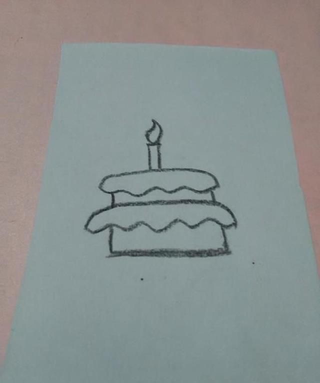 生日蛋糕怎么画？跟着我一步一步画，看完你就学会了，赶紧动手吧