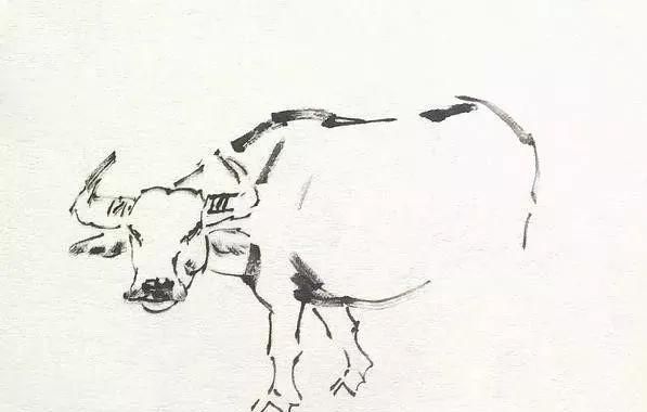 图文教程——牛的写意画法图解（一）