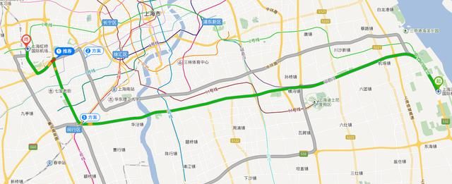 从上海虹桥机场到上海浦东国际机场怎么走图1