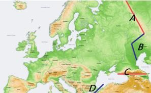 亚欧大陆的分界线是什么,亚欧大陆分界线在哪里图1
