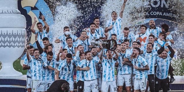美洲杯夺冠后阿根廷媒体评价梅西图1