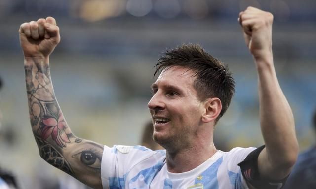美洲杯夺冠后阿根廷媒体评价梅西图13