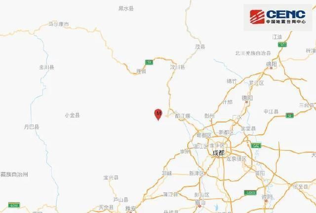 四川汶川县发生4.8级地震评论图1