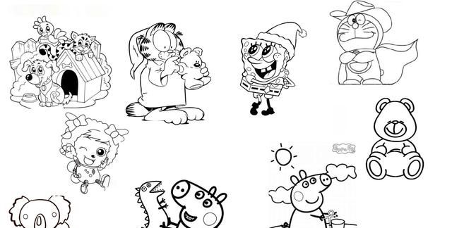 有哪些简单点又有趣的简笔画可以教给小孩画动物图7