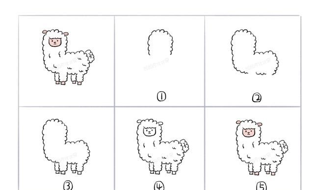 有哪些简单点又有趣的简笔画可以教给小孩画动物图14