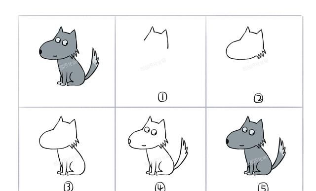 有哪些简单点又有趣的简笔画可以教给小孩画动物图24