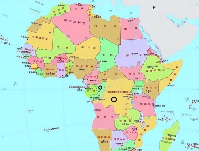 非洲有两个国家叫刚果，他们之间有什么关系？