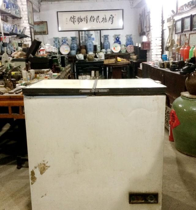 30多年前蚌埠产冰柜至今还能使用 已被博物馆收藏