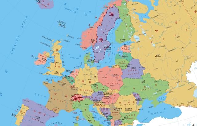 “瑞典”和“瑞士”就差一个字，两个国家有哪些地理差异？