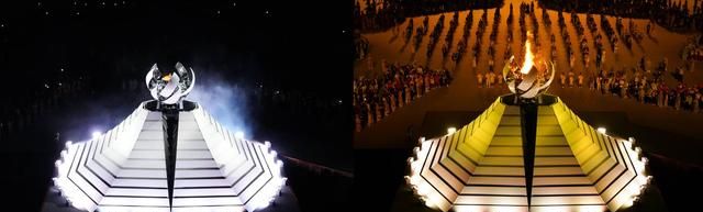 决战东京·开幕｜“黑暗隧道尽头的光亮”东京奥运点火仪式
