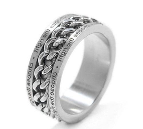 钛钢戒指真的不会掉色吗,真正的钛钢戒指要多少钱