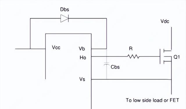 MOS驱动电路的自举电路设计