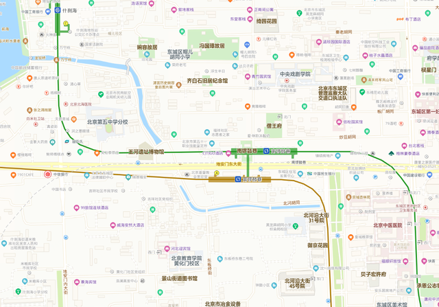 中国轨道交通的一个里程碑：北京地铁6号线、8号线的南锣鼓巷站