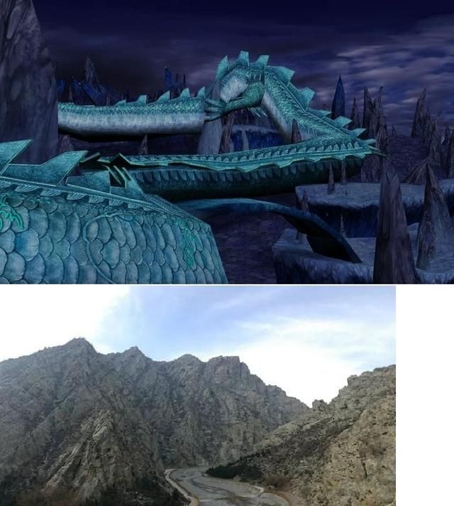 《仙剑四》玩家花13年复原不周山，神秘龙头之上真有一个“天界”