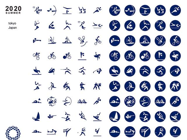2024巴黎奥运会公布62个运动图标及视觉标识（超全盘点）
