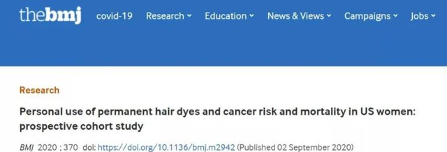 女生们，不要再频繁染发和拉直了！研究发现：子宫癌的风险升高155%