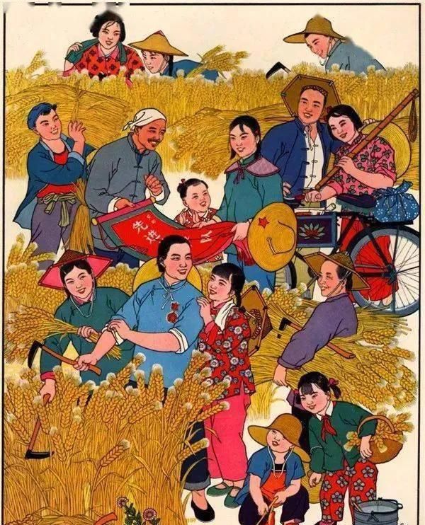 稻浪流金，果蔬飘香：成语和国画里的丰收节