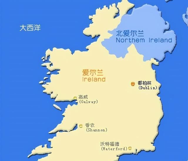 爱尔兰脱离英国独立之后北爱尔兰为何还留在英国