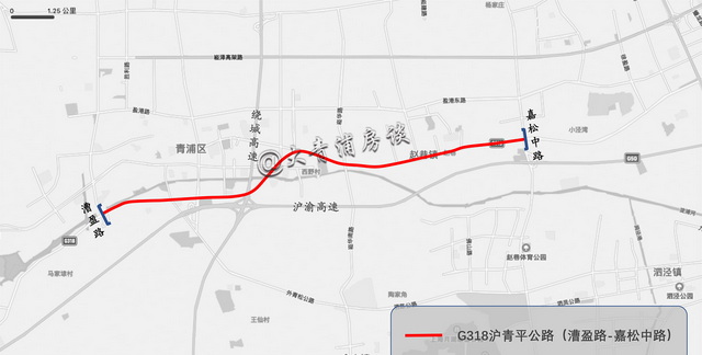 重磅！青浦G318沪青平公路和G15沈海高速青浦段启动征地