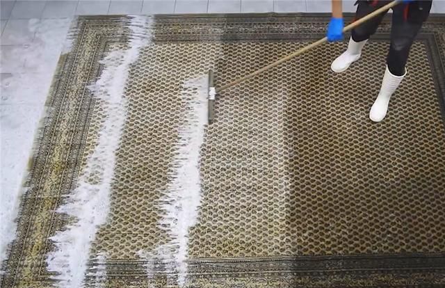 地毯用3年有多脏？网友“豪掷”800块清洗，过程引起舒适