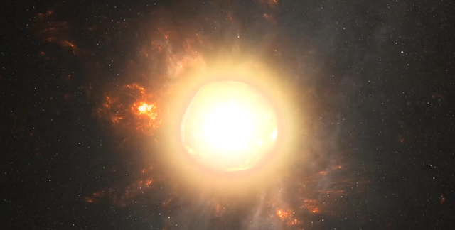 宇宙中十大恒星排行榜，体积是太阳的几十亿倍，太阳连尘埃都不如
