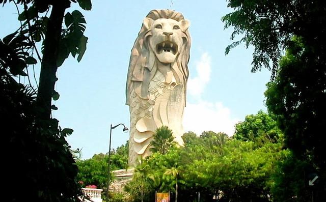 新加坡圣淘沙鱼尾狮将被拆，被称为标志性建筑、已屹立24年
