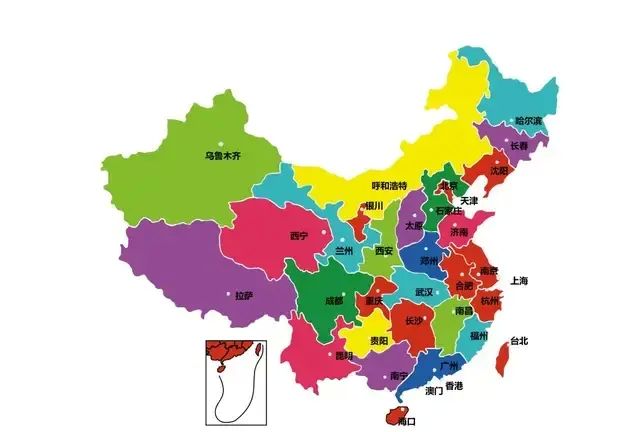 中国有多少省、市、县、镇、村？