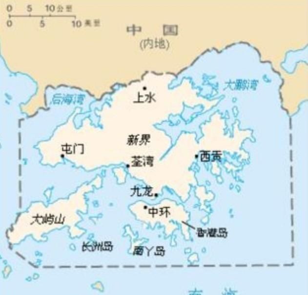香港的面积是多少?和哪个城市差不多呢图3