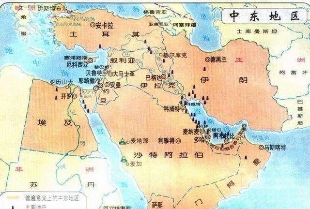 中东包括哪几个国家为什么叫中东图4