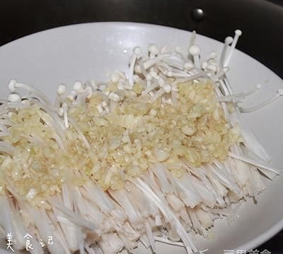 蒜蓉金针菇的做法