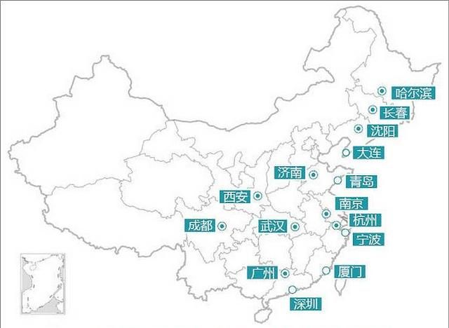 我国有哪几个副省级城市,江苏省副省级城市是哪几个图2