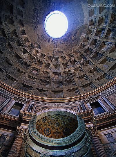 古罗马的建筑为什么要做成圆形的呢图9