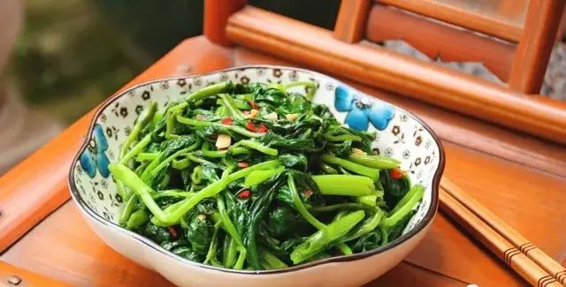空心菜的10种家常做法，开春多吃点绿叶菜有好处