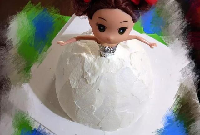 芭比公主蛋糕的做法是什么图5