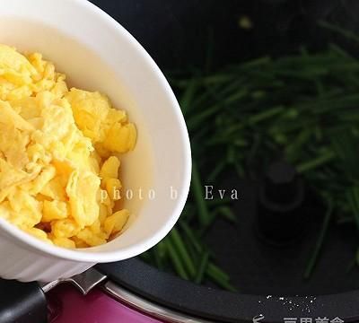 韭菜花炒鸡蛋的做法,腌韭菜花炒鸡蛋做法图8