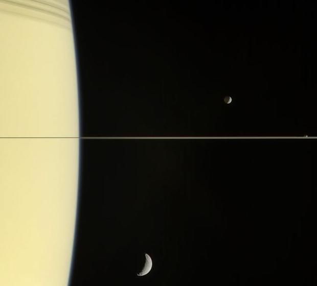 土星的光环是如何形成的,土星和光环如何形成图2