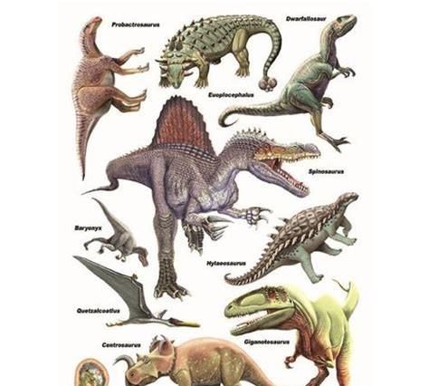 白垩纪时代都有哪些恐龙,白垩纪时代恐龙图45