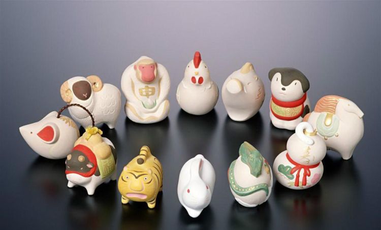 十二生肖陶瓷