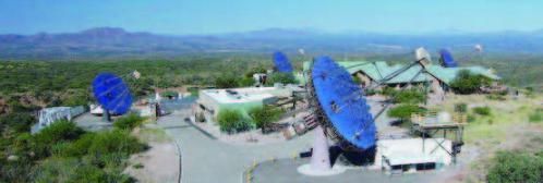 美国亚利桑那州的多镜面望远镜