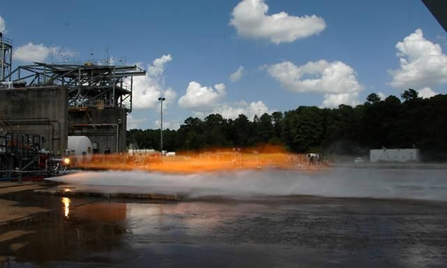 3D打印火箭喷射器的测试