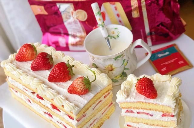 草莓蛋糕怎么做出来的(草莓蛋糕怎么做家常)图10